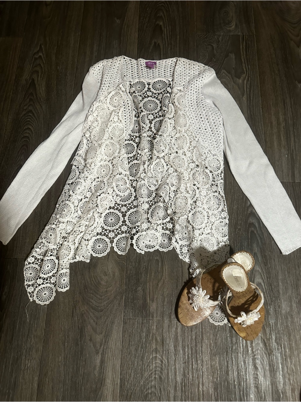 Fun Lace knit  Sweater